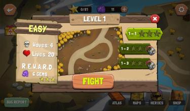 Tower Defense: Castle Fantasy TD截图2