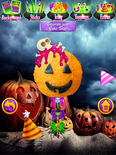 Cake Pops Halloween Kids FREE截图2