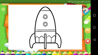 Coloring Pages free game - Kids Paint截图5