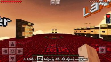 Hot Lava Parkour Craft Free Game截图5