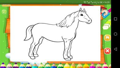 Coloring Pages free game - Kids Paint截图2