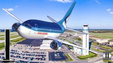 Airplane Free City Flight Simulator: Parking Game截图2