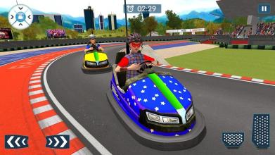 Super Hero Kids Bumper Car Race截图3