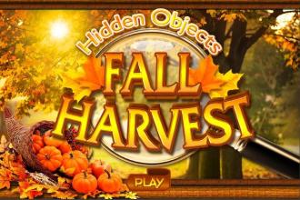 Hidden Objects Fall Harvest Halloween Object Game截图1