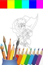 Coloring Manga Games For kids截图1