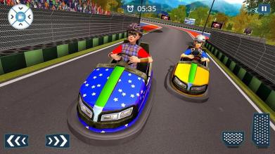 Super Hero Kids Bumper Car Race截图4