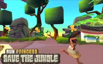 Princess Moan Jungle Run Adventure截图5