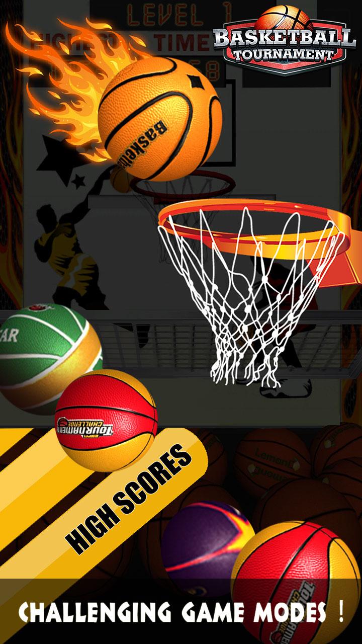 Basketball Tournament - Free Throw Game截图1