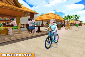 Kids Water Bicycle Surfing截图1