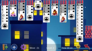 Spider Solitaire Card Games Free截图2