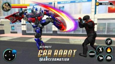 Grand Robot Car Transform 3D Game截图3