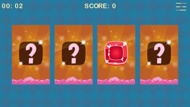 Candy memory game for kids截图1