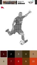 Football Players Color by Number - Pixel Art Games截图2