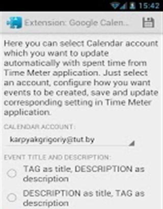 Time Meter Extensions截图2