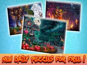 Jigsaw Puzzles Adventures Mystery Halloween Games截图2