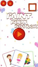 Boys & Girls Coloring Painting Book截图5