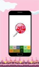 pixel art app : candy crush color by number games截图4