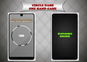 Circle Dash - One Hand Game Play截图1