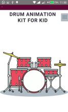 Game Animation Drum Kit For Kids OFFLINE截图2