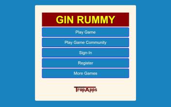 Gin Rummy (TrapApps)截图1