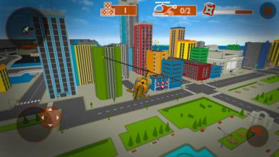 Helicopter City Simulation 3D: Transport & Rescue截图1