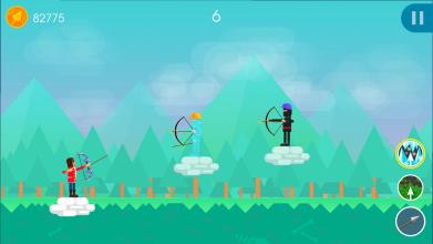 Funny Archers - 2 Player Games截图2