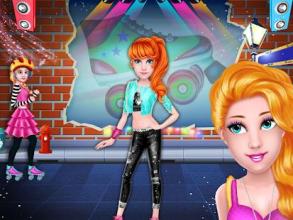 Skate Girl Daily Routine - Makeup & Dressup Game截图3