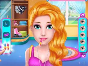 Skate Girl Daily Routine - Makeup & Dressup Game截图1