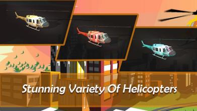 Helicopter City Simulation 3D: Transport & Rescue截图4