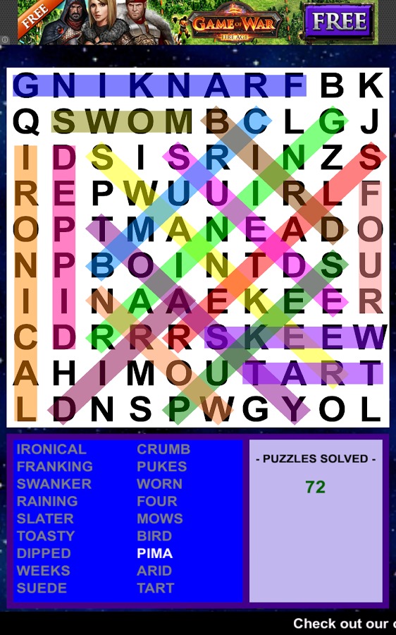 Word Search Fun截图4