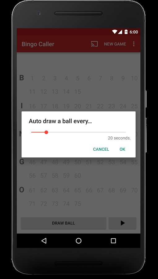 Bingo Caller for Chromecast截图5