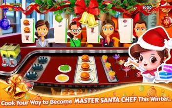 Santa Restaurant Cooking Game截图5