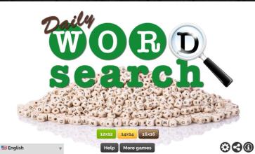 Daily Word Search Mind Game截图2