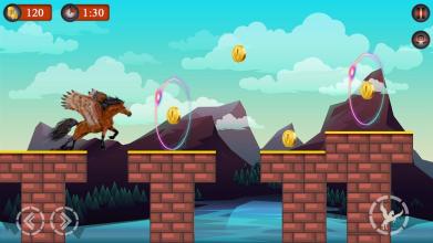 Crazy Unicorn Dash Horse Runner Horse Dash截图3