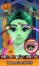 Cute Girl Makeup Salon Game: Halloween Makeup 2018截图5