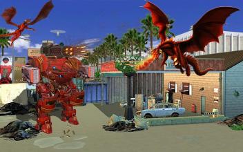 Robots vs Dragons: Extreme Battle Zone截图2