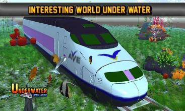 Underwater Train Simulator: Train Games *截图2