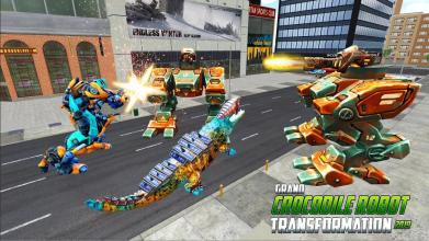 Real Robot Crocodile Transformation Fight截图1