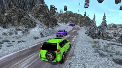 Russia 4x4 Extreme Snow Racing Jeep Game截图3