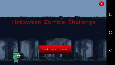 Free Halloween Zombie Challenge截图4