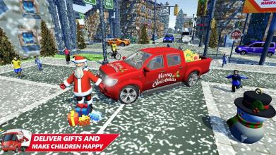 Santa Christmas Rush Gift Delivery: Gift Game截图2