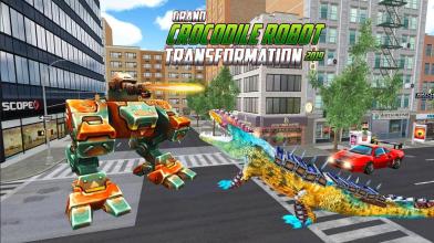 Real Robot Crocodile Transformation Fight截图4