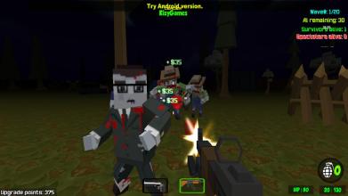 Combat Pixel Arena 3D - Zombie Survival截图3