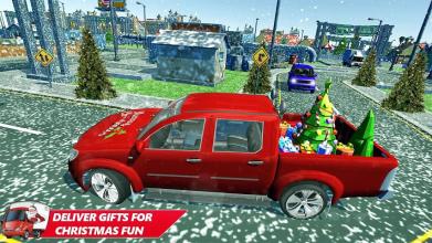 Santa Christmas Rush Gift Delivery: Gift Game截图1