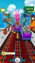 Rabbit Train Dash 3D截图5