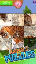 Animals of Puzzles: Free Sliding Puzzle Game截图4