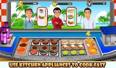 USA Food Truck Kitchen Cooking *截图1