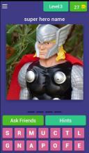 Online Super hero movies game(Hero quiz at home)截图1