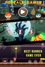 Halloween Game - Spooky Town Endless Runner截图1