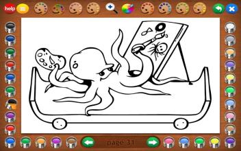 Coloring Book 5 Lite: Alphabet Train截图1